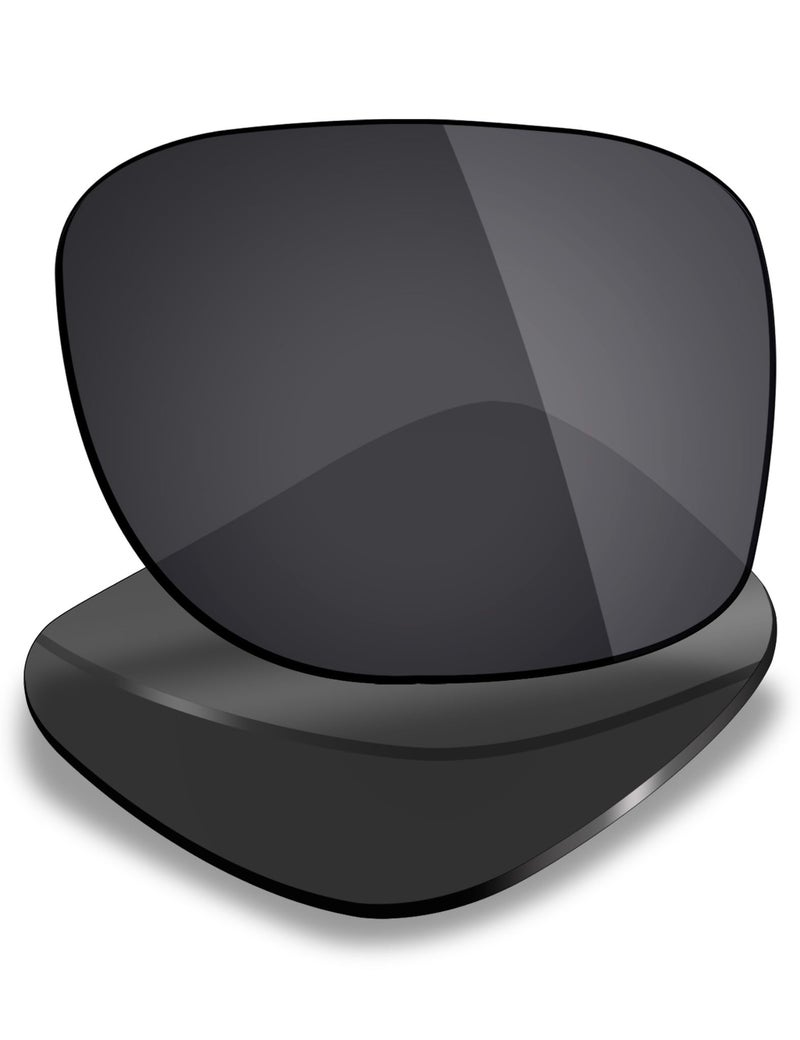 Mryok Polarized Replacement Lenses for Arnette Fire Drill AN4143 Sunglasses, HD Polarized, UV Protection, Impact Resistant & Perfectly Fit - Stealth Black - Image 1